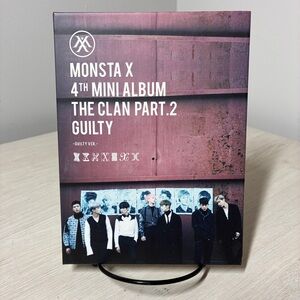 Monsta X Clan 2.5 Part 2 Guilty Version KPop CD 2016 Korea Press Mini Album 6TRK